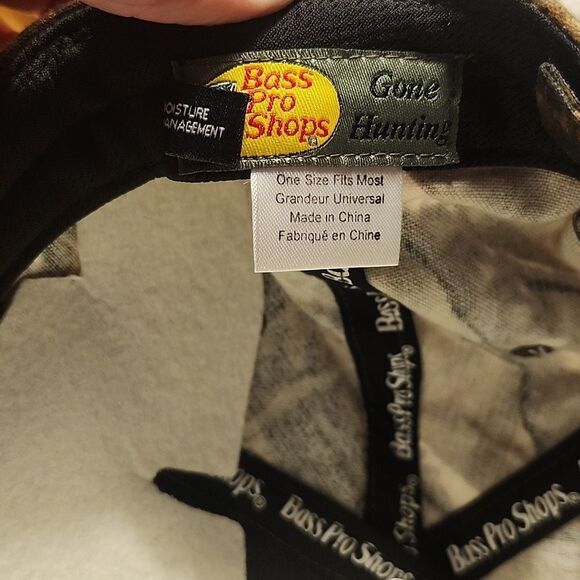 Bass Pro Shops RealTree Camo Deer Velcroback Hat - New - Picture 8 of 8